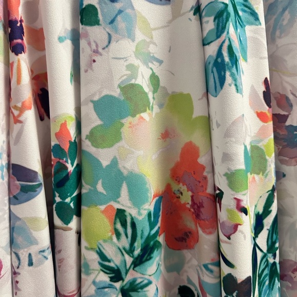 NWT CALVIN KLEIN Floral Garden Party Dress Size 8 - Picture 8 of 12